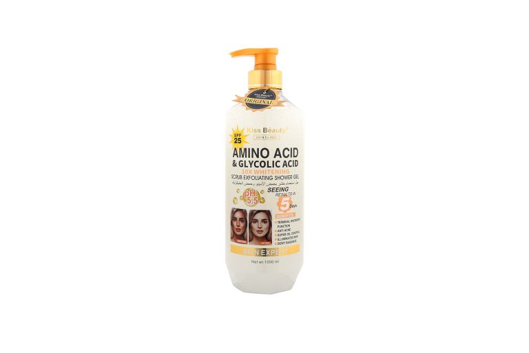 Amino Acid & Glycolic Acid 10X Whitening Scrub Exfoilating Shower Gel