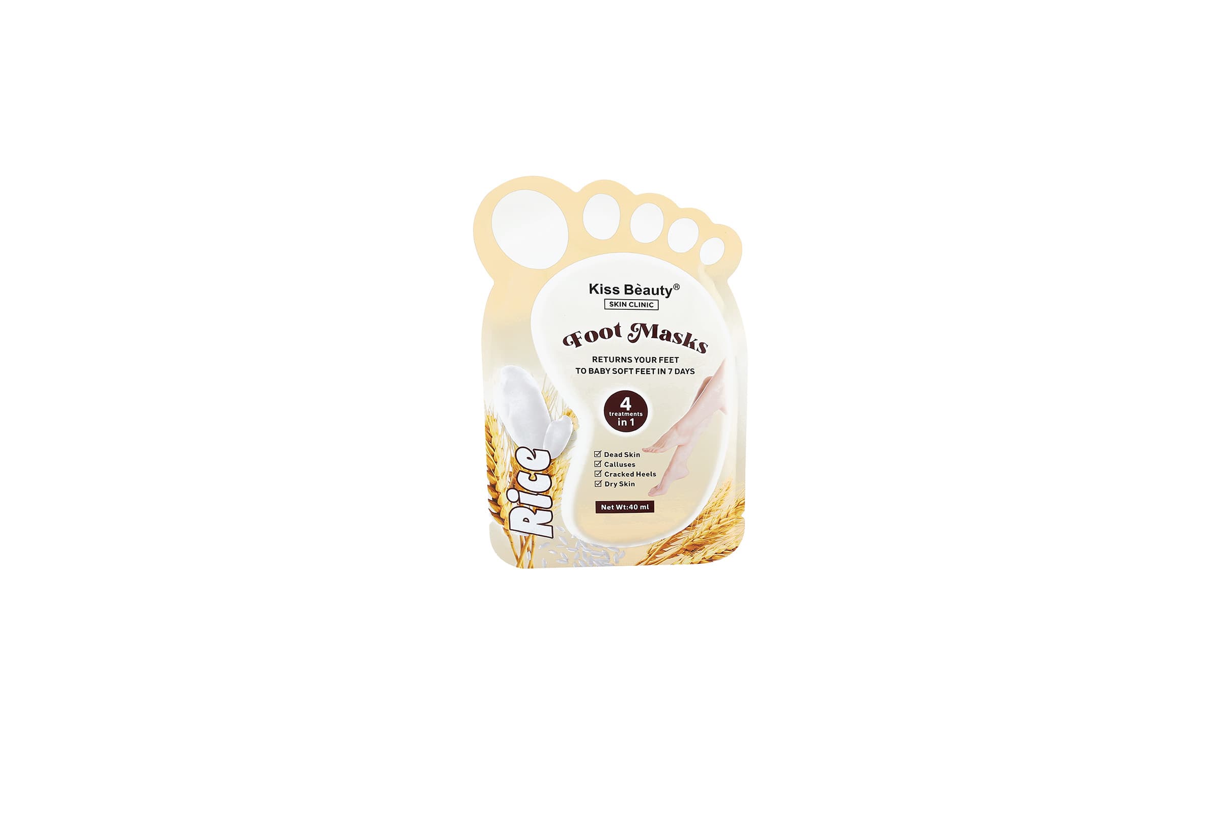 Rice Foot Masks