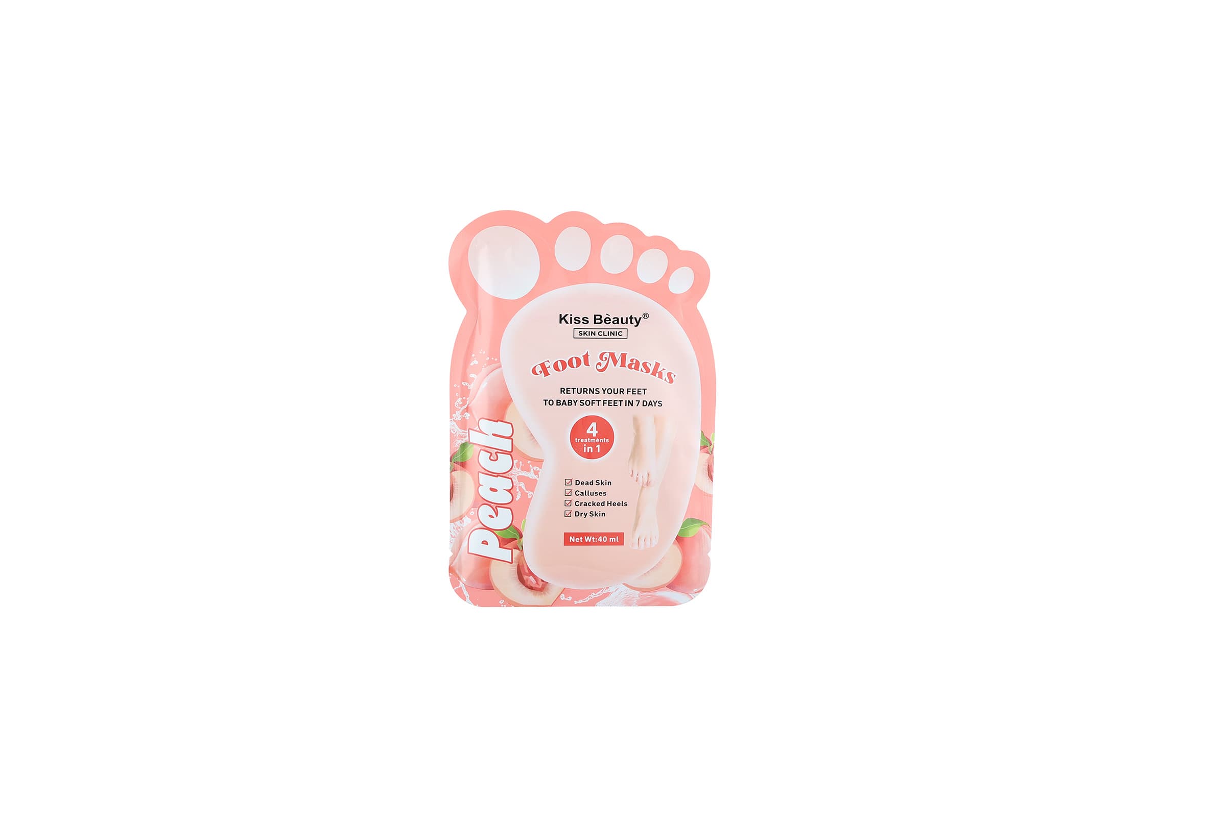 Peach Foot Masks