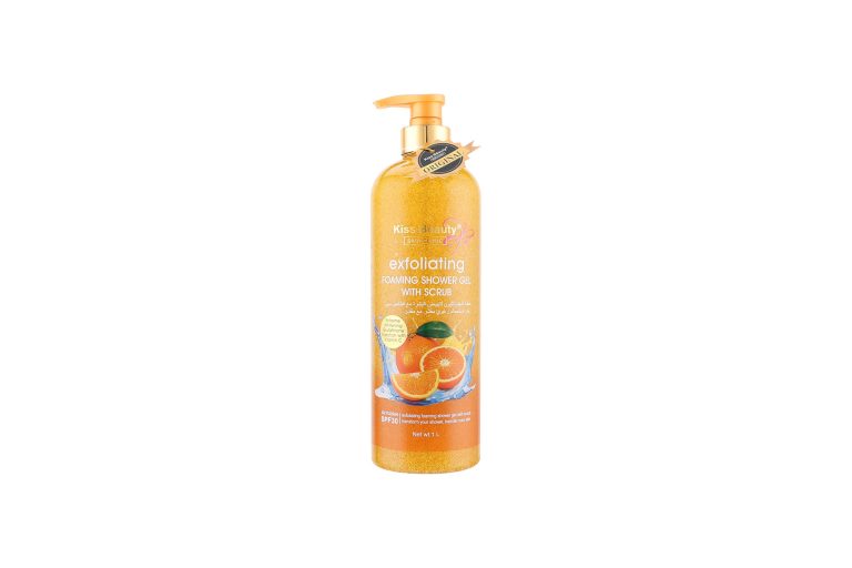 Extreme Whitening Glutathione Injection with Vitamin C Exfoliating Foaming Shower Gel with Scrub