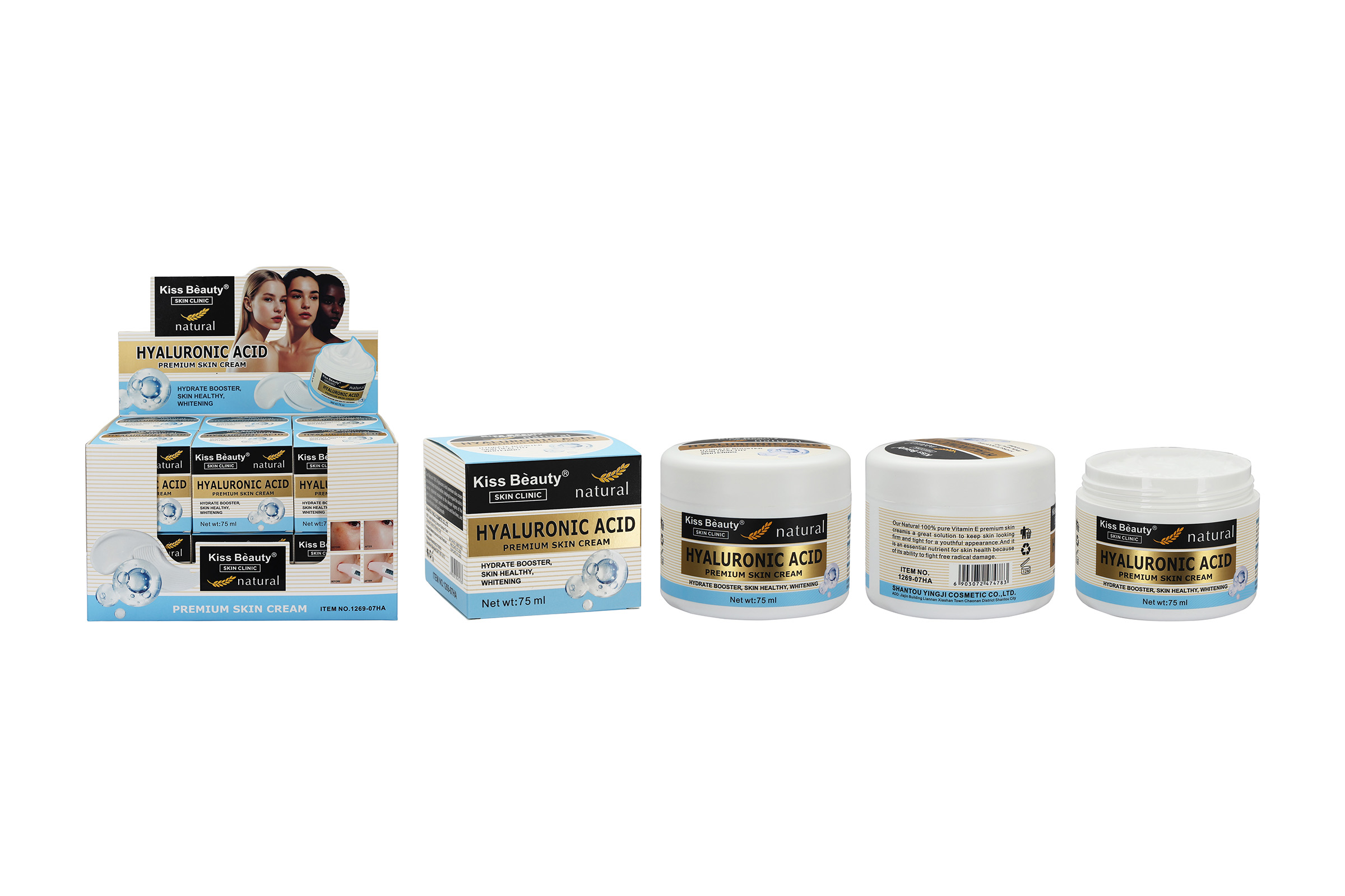 Hyaluronic acid premium skin cream