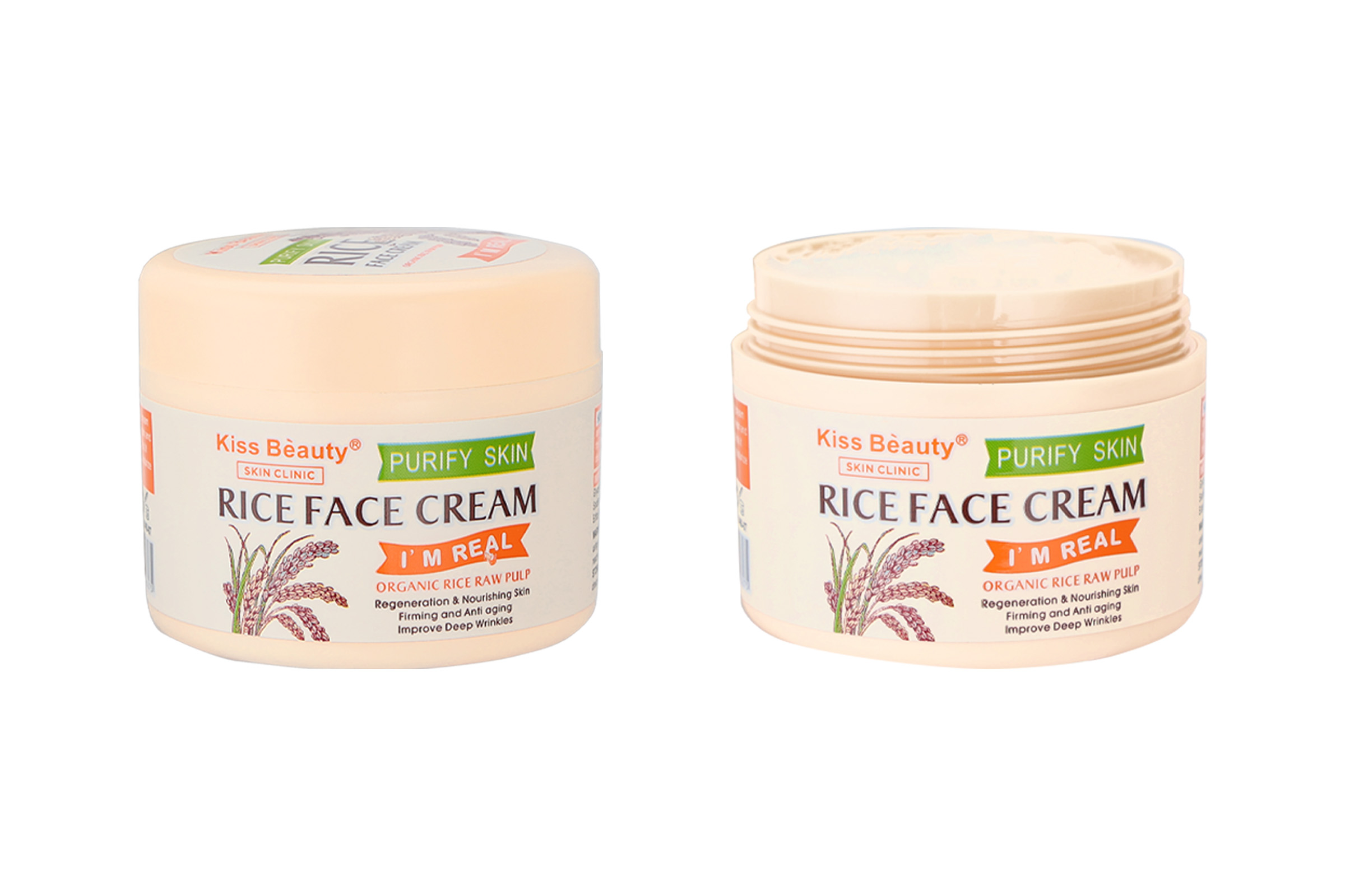 Rice face cream