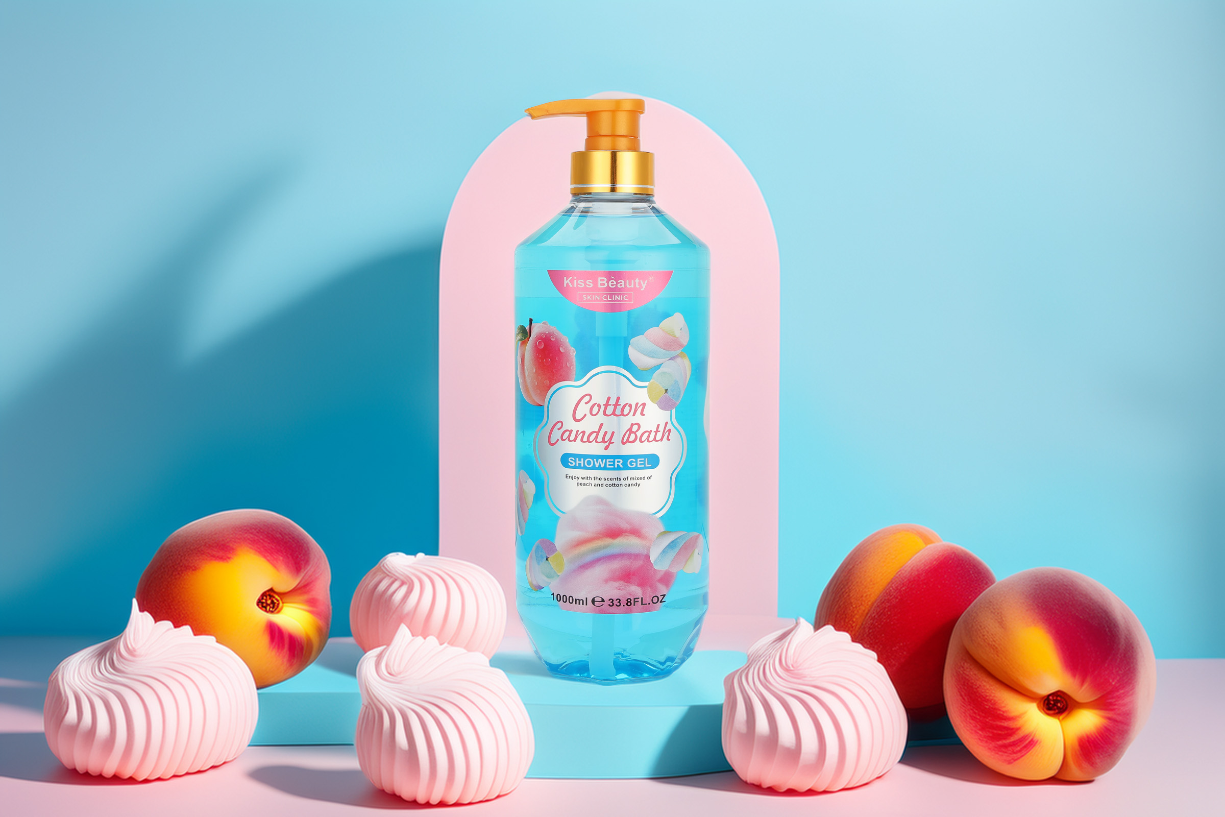 cotton candy bath and shower gel