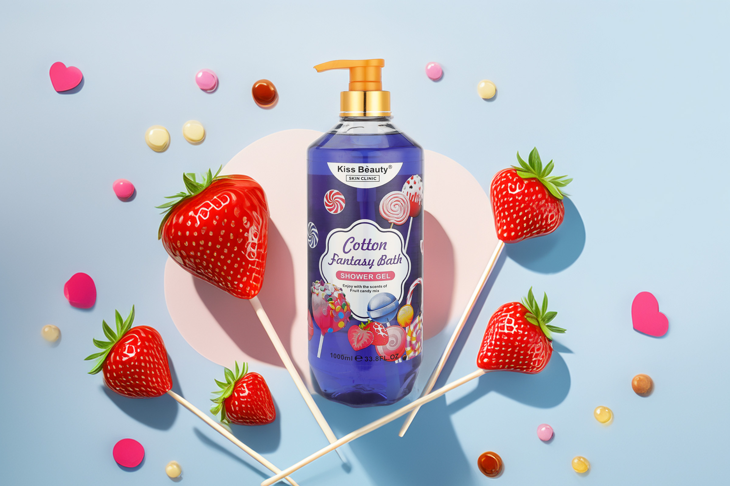 cotton fantasy bath and shower gel