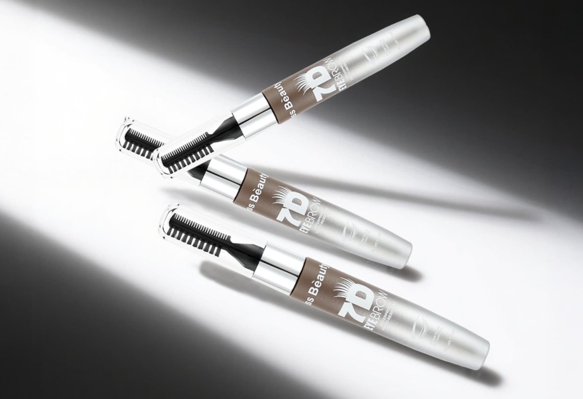 Waterproof 3-in-1 7D Eyebrow Mascara Eyeliner