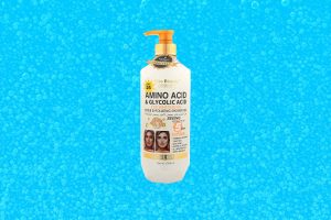 Amino Acid & Glycolia Acid 10X Whitening Scrub Exfoliating Shower Gel