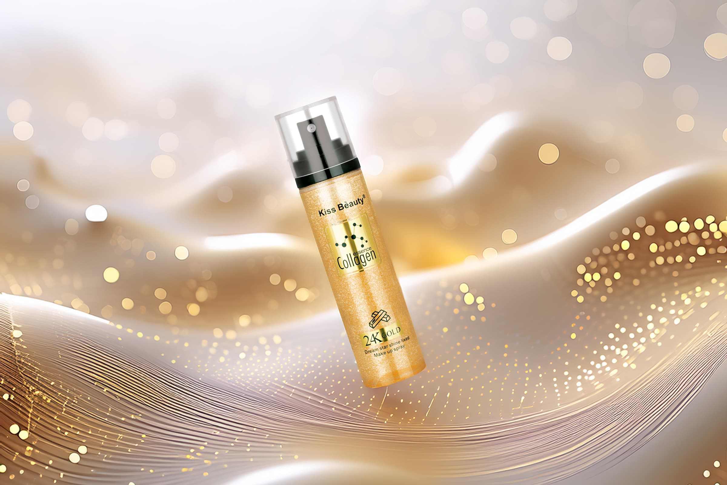 Collagen Makeup Spray centers on makeup staying power