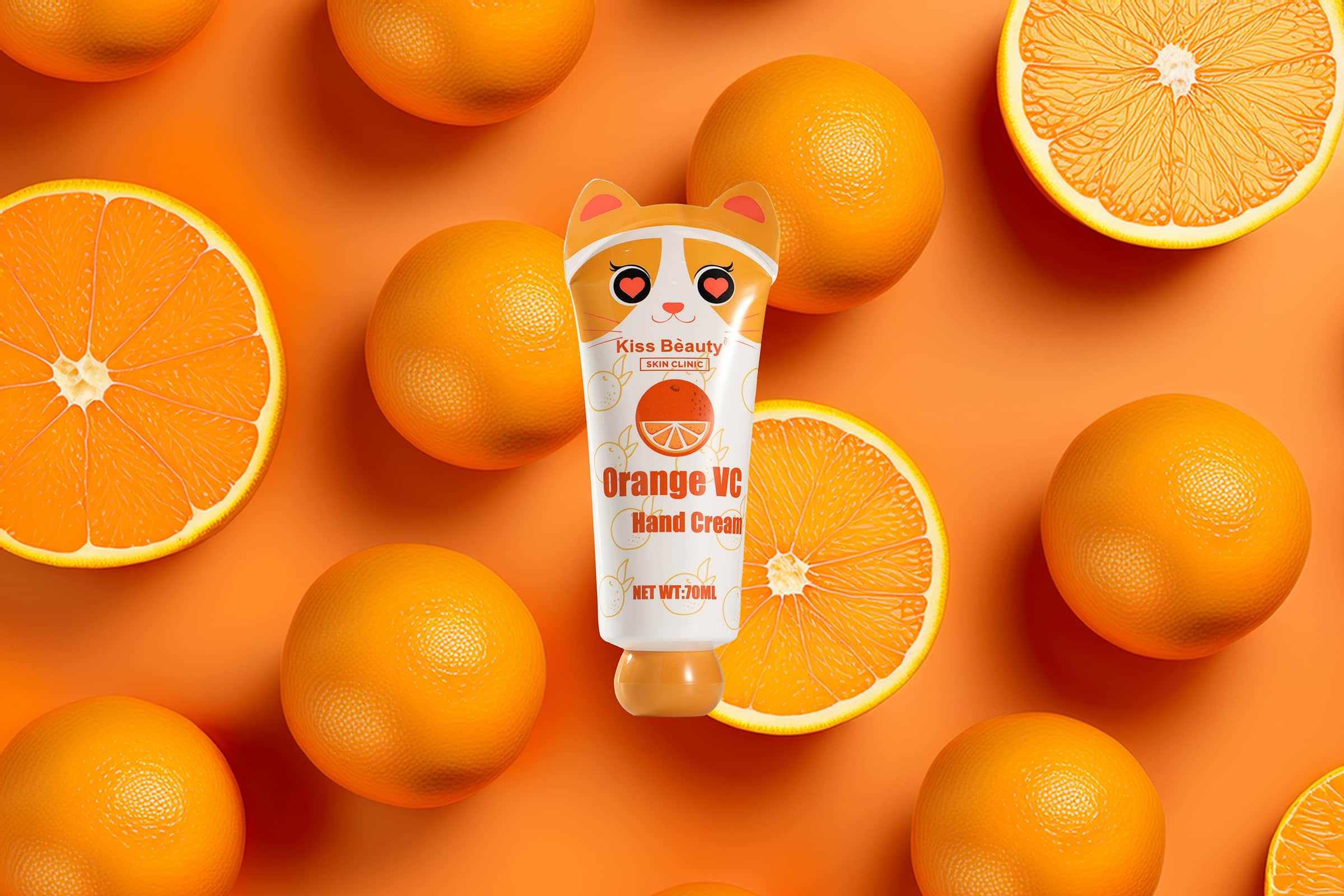 Kiss Bèauty SKIN CLINIC Orange VC Hand Cream