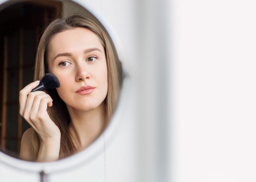 أعلى تصنيف مسحوق الضغط التي تبقي الجلد الزيتي ماتي