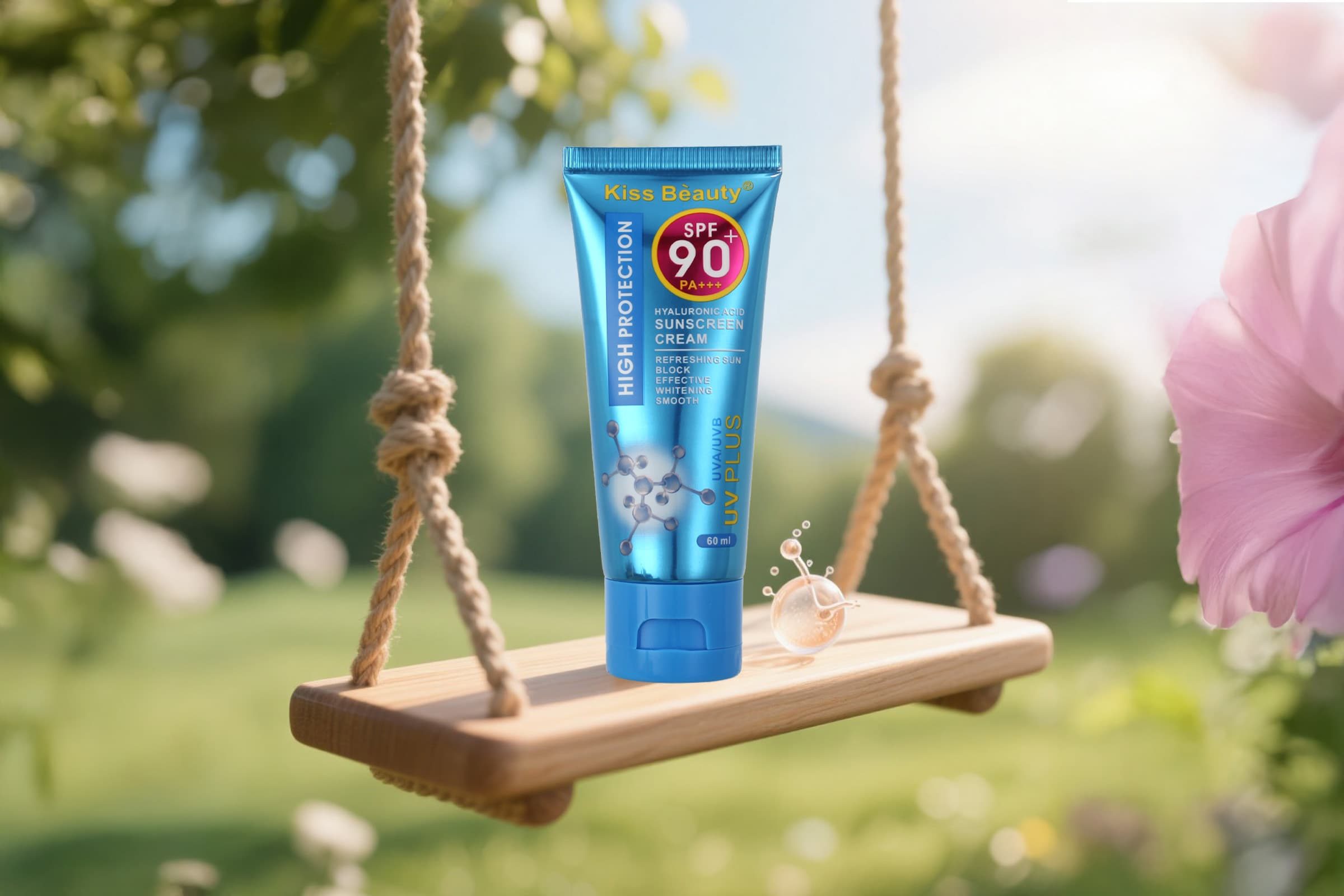 Hyaluronic Acid Sunscreen Cream for indoor and parched areas