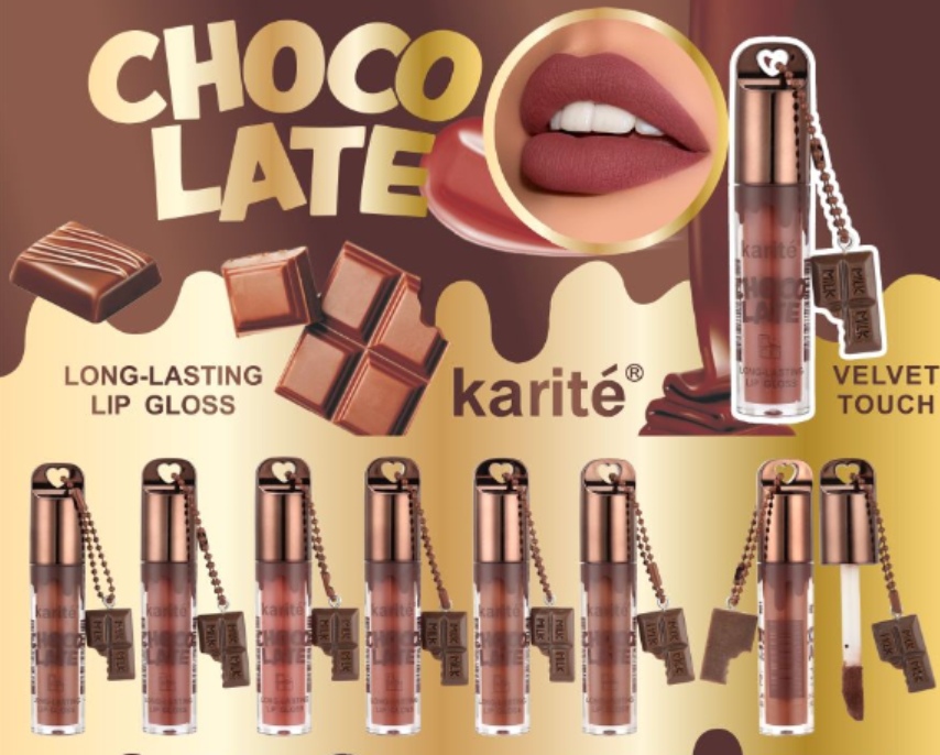 Matte waterproof lip gloss for long-lasting party color