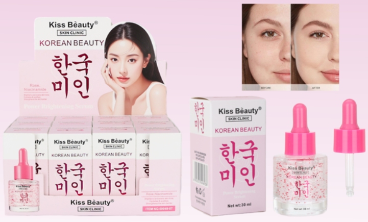 Vitamin C and niacinamide brighten and even dull skin
