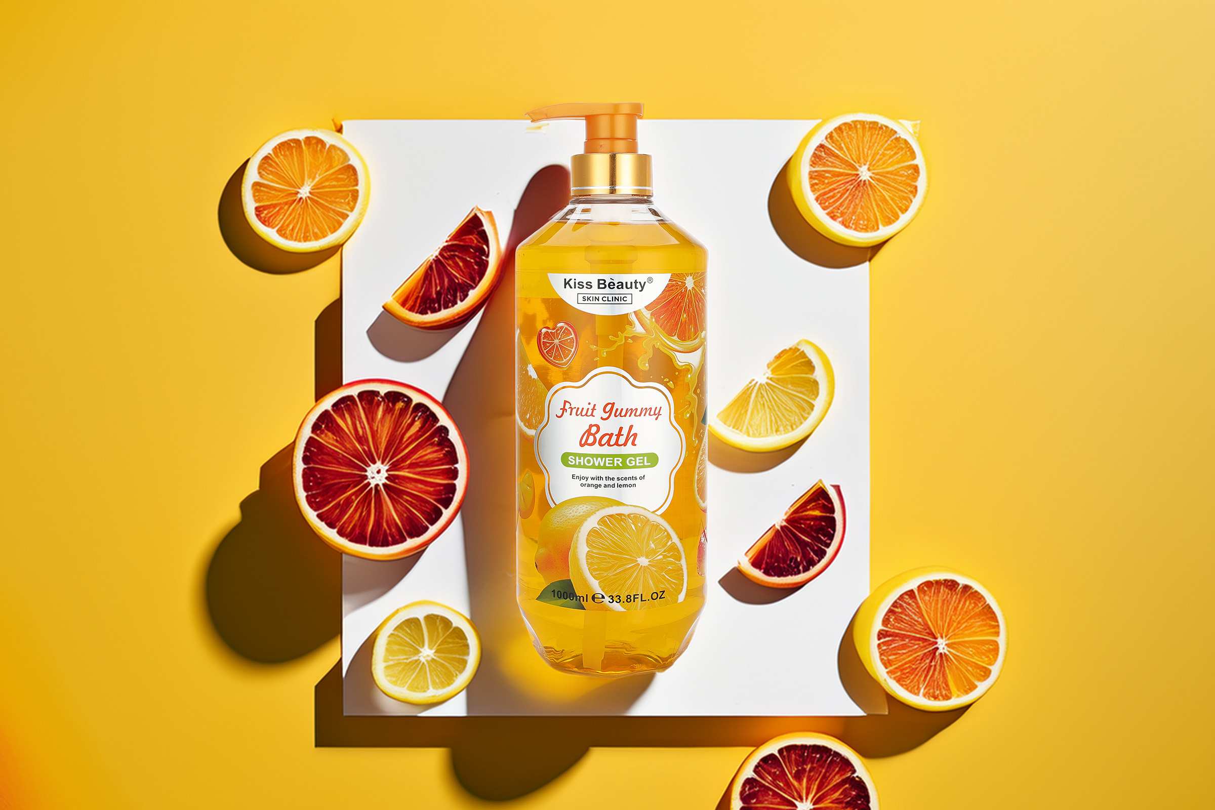 Playful scented shower gel delivers fresh, foamy daily cleansing